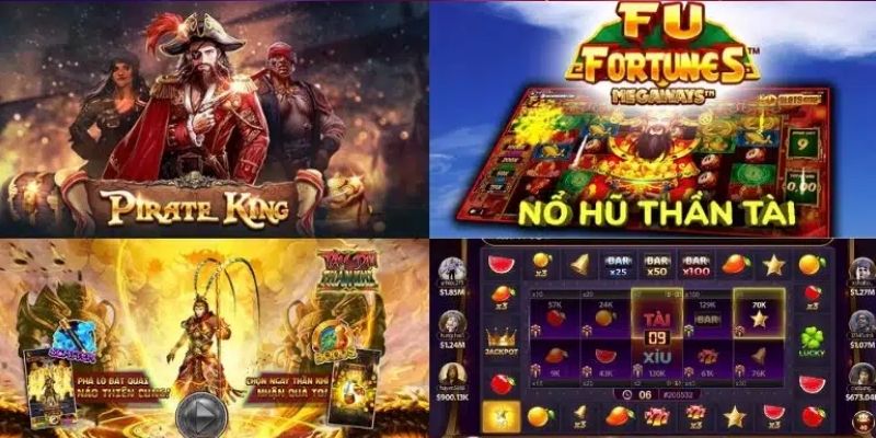 Đa dạng tựa game quay hũ cho người chơi lựa chọn 